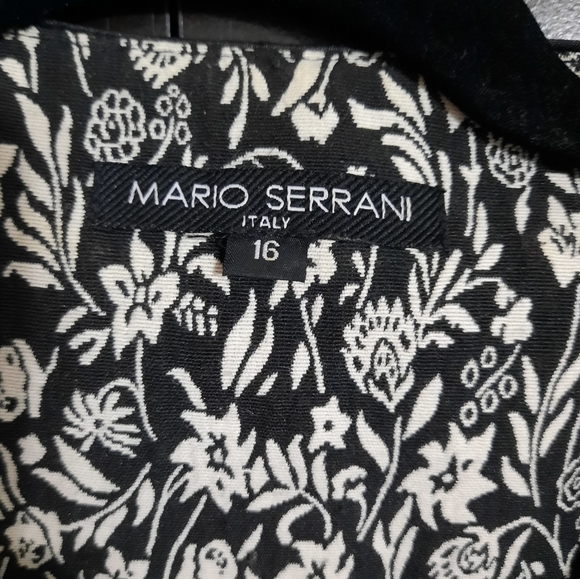 Mario Serrani Floral Print Blazer Jacket - Picture 11 of 12